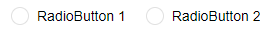RadioButton Custom Element 2