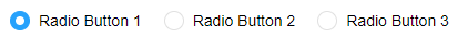 RadioButton Custom Element 3